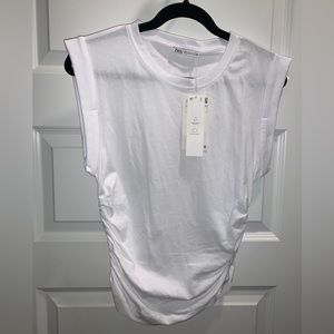 White Zara Tank